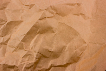 Crumpled torn color paper. Template for banners. Empty space for text and design