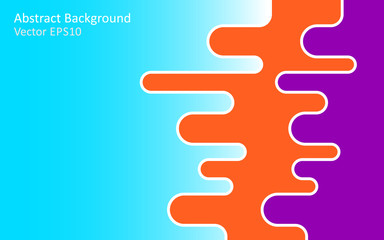 Abstract vector background, template design