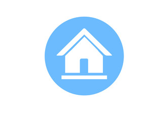 Obraz na płótnie Canvas Home flat icon ( web, app, UI )