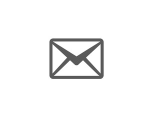 Modern mail sign icon