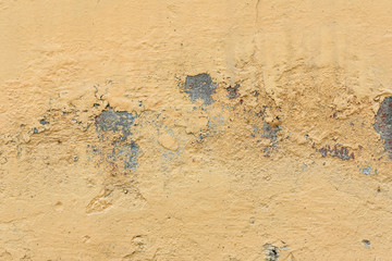 Obraz premium Wall fragment with scratches and cracks