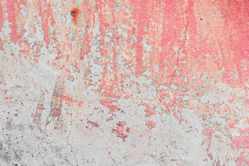 Wall fragment with scratches and cracks