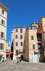Picturesque old town San Remo - Italy
