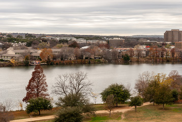 looking out the window