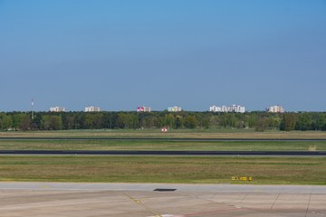Fototapeta na wymiar Berlin Tegel airport in Germany