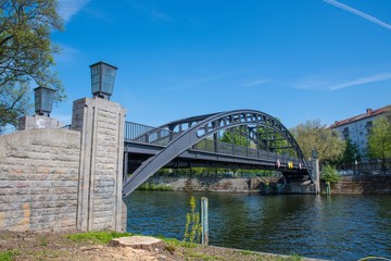 Obraz premium bridge crossing the Spree river in Berlin Germany