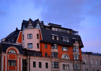 Fototapeta na wymiar Colorful building