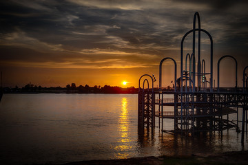 Sunseton the Mississippi