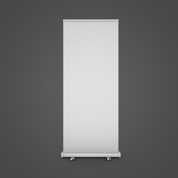 Roll-up Mock-up / Concept grey 