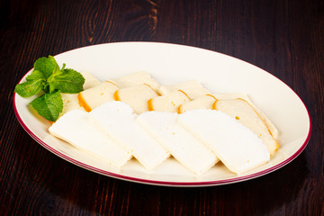 Caucasian cheese plate