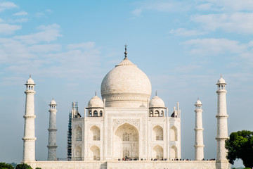 Fototapeta na wymiar Taj Mahal India Historical Place