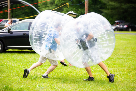 Bubble sport fun activity for kids and adults