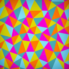 Fototapeta premium Seamless triangles