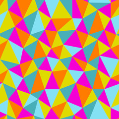 Fototapeta premium Seamless triangles