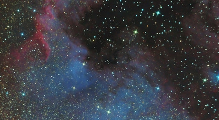 emission nebula of North America in the constellation Swan and is a region of ionized hydrogen....