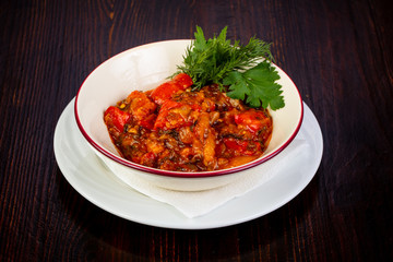 Georgian cuisine - ajapsandali