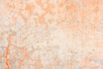 Crédence de cuisine en verre imprimé Vieux mur texturé sale Fragment de mur avec des rayures et des fissures