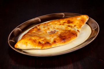 Ossetian pie with meat