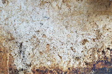 Rusty and dirty abstract metal background