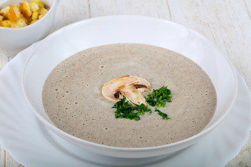 Mushroom soup
