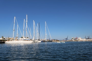 Port of Valencia Spain Mediterranean Sea