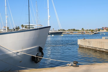 Port of Valencia Spain Mediterranean Sea