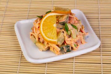 Delicious Kani Sarada salad