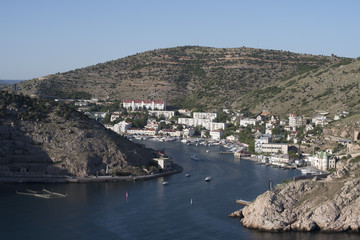 Obraz premium the city in a bay