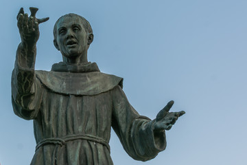 Detail Statue of San Francesco