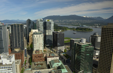 City View of Vancouver with Stanley Park