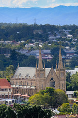 View of Ipswich in south east Queensland