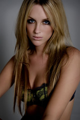 Model Beauty Stylish Makeup Portrait