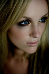 Model Beauty Stylish Makeup Portrait