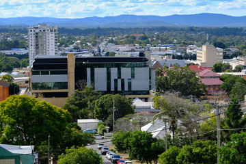 View of Ipswich, Queensland, Australia