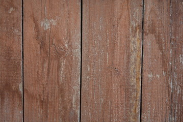 Beautiful old plaques painted with brown tarnished paint with a visible wood structure