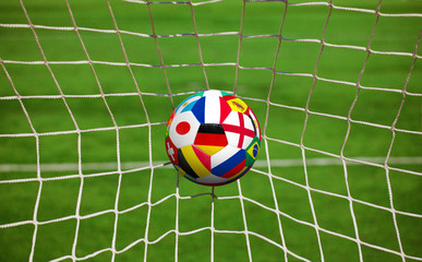 Ball im Netz