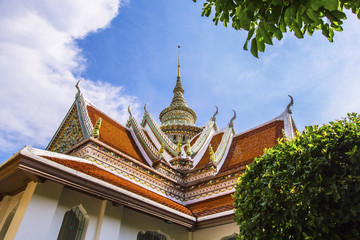 Fototapeta premium Decoration and details of Wat Arun Thailand