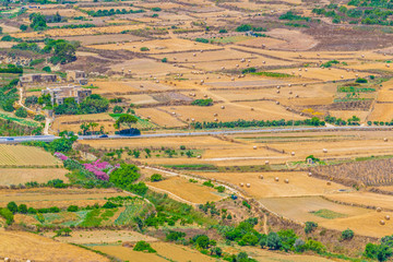 Countryside on Gozo, Malta