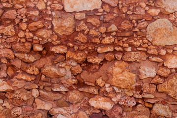 Background of a stone wall
