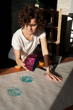 Vegetable printing ideas