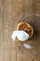 cottage cheese with sour cream