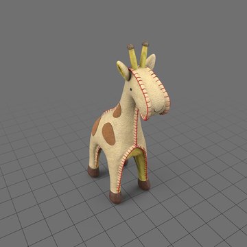 Giraffe stuffed toy