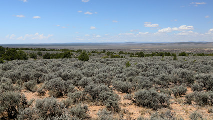 Santa Fe countryside near Camel Rock Monument