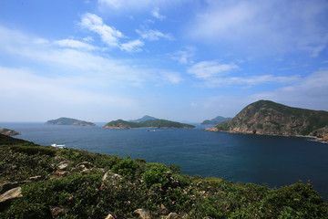 Fototapeta premium Sea view in Sai Kung, Hong kong