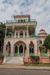 Obraz premium Palacio de Valle building in Cienfuegos, Cuba.