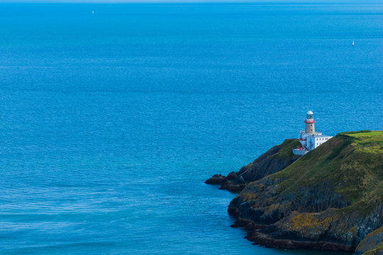 The Baily Lighthouse and Dublin Bay, Ireland