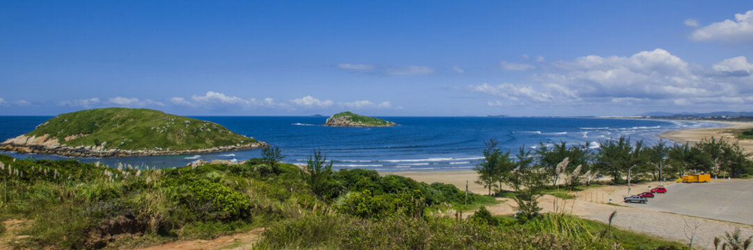 Imbituba Santa Catarina Brazil, beach coast of Vila