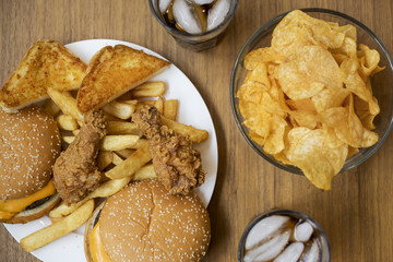 Fattening and unhealthy fast food