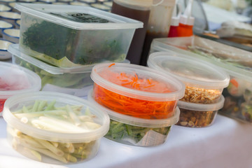 canape set up  in wedding party.
