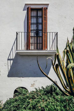 Facade of a mediterranean house